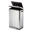 EKO - X-Cube Poubelle à pédale 30 litres - Stainless steel Voir les images du produit 2