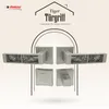 A marketing image showcasing door handles and related hardware. Produktbild-Vorschau