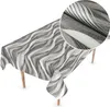Tischdecke Wachstuch Premium Ornamente Grau Robust Produktbild-Vorschau 1