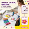 3D Popcorn-Stifte, 12 Farben, DIY Relief-Effekt, Bastelstifte Productafbeelding-voorbeeld