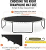 Wymienna mata do trampoliny SucceBuy 14ft, uniwersalna mata Podgląd zdjęcia produktu 4