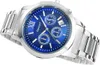 GIEWONT Apex Chrono GW6480-2 Cronografo Uomo Argento/Blu Anteprima dell’immagine prodotto 2