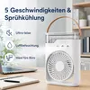 Mini Ventilator mit Sprühfunktion, wiederaufladbarer Produktbild-Vorschau 4