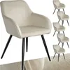 Esszimmerstuhl Marilyn gepolstert, in Samtoptik 58 x 62 x Produktbild-Vorschau 9