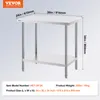 Tavolo di preparazione VEVOR in acciaio inox, 61 x 91 x 86 Anteprima dell’immagine prodotto 7