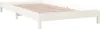 vidaXL Stapelbett Weiß 100x200 cm Massivholz Kiefer Produktbild-Vorschau 7