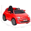 Auto elettrica per bambini Fiat 500 rossa Anteprima dell’immagine prodotto 8