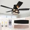 Stropný ventilátor s osvetlením, priemer 112 cm, kompaktný Náhľad obrázku produktu 1