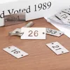 50 genummerde metalen plaatjes - ideaal voor het Productafbeelding-voorbeeld 4