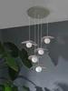 OSRAM Decor Pearl Pendelleuchte 5x G9 Beige, Hängelampe aus Produktbild-Vorschau 6