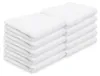10er Set Seiftücher, 100% Baumwolle, 30x30 cm, weiß Produktbild-Vorschau 1