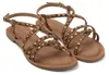 Lazamani Sandalen Sandalen Leder/Textil Produktbild-Vorschau 2