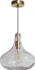 Pendelleuchte Glas Tassel Gold Produktbild-Vorschau 1