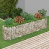 vidaXL Gabionen-Hochbeet Verzinktes Eisen 260x50x50 cm -  Produktbild-Vorschau 10