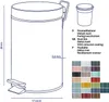 Kela cosmetic bin Torre, argento opaco Anteprima dell’immagine prodotto 13