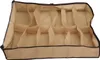 Schuh-Organizer für 12 Paar Schuhe, 70x50x18cm, Beige, Produktbild-Vorschau 7