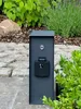ORIO 3-fach Steckdosensäule eckig in Anthrazit mit Sensor, Produktbild-Vorschau 1