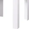 Homestyle4u Essgruppe mit 2 Stühlen 3 tlg Esstisch Set Weiß Produktbild-Vorschau 9