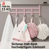 DEKAZIA® Türgarderobe zum Einhängen Rosa | Türgarderobe Produktbild-Vorschau 6
