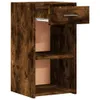vidaXL Noční stolky 2 ks. Kouřový dub 35x34x65 cm Materiál Náhled obrázku produktu 5