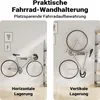 Wiltec Fahrrad Wandhalterung weiß 25,6 x 30 x 11,4 cm bis Produktbild-Vorschau 8