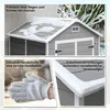 Outsunny Gerätehaus 2,4m², Gartenhaus mit Satteldach, 182 x Produktbild-Vorschau 8