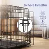 FEANDREA Hundekäfig Faltbar mit Kunststoffschale und Produktbild-Vorschau 11