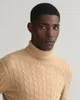 Gant Cable Pullover Beige L Mann Beige L Produktbild-Vorschau 4