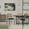 ML-Design jídelní židle sada 4 ks, černá, kuchyňská židle s Náhled obrázku produktu 7