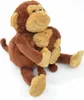 Labertier Affe mit Baby NANA und COCO Quasselstrippe 23 cm Produktbild-Vorschau 6