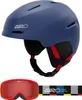 Giro Spur CP Kinder Skihelm Skibrille Set matte blue red Produktbild-Vorschau 1