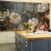 Muralo Selbstklebende Fototapete Blumen Blätter PFLANZEN 3D Produktbild-Vorschau 6