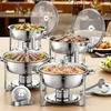 VEVOR Hot Pot buffet-gerechtwarmhouder, rund Productafbeelding-voorbeeld 9