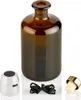 Apothekerflasche braun 500ml mit Korken, Flaschenkapseln & Produktbild-Vorschau 2