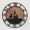 Horloge murale avec motif hivernal, LUDWIG, Ø 45 cm Voir les images du produit 7