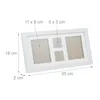 Set per impronte di neonati Relaxdays con cornice, impronta Anteprima dell’immagine prodotto 4