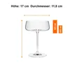 Rona Champagner Schalen Serie Mode, Prosecco Cocktail Glas Produktbild-Vorschau 5