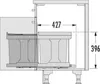 HAILO Abfallsorter 20 Liter SOLO 20 AUTOMATIC ab 40 cm Produktbild-Vorschau 7