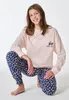 Schiesser Nightwear Schlafanzug Hose mit trendigem Produktbild-Vorschau 4
