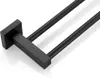 Portasciugamani 50 cm, acciaio inox nero opaco, resistente Anteprima dell’immagine prodotto 18