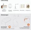 Planetmöbel ARISA Badmöbel Set Weiß – Mit Nova LED Spiegel Produktbild-Vorschau 7