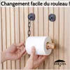 DEKAZIA® Toilettenpapierhalter Holz | Klopapierhalter ohne Produktbild-Vorschau 6