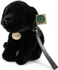 Plyšový labrador čierny 25 cm ECO-FRIENDLY Náhľad obrázku produktu 1