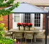 Palram - Canopia Aluminium Pavillon Palermo 3600 Anthrazit Produktbild-Vorschau 12