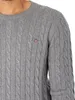 Gant Pullover Rundhalsausschnitt grau einfarbig 100% Produktbild-Vorschau 15