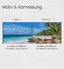 Sichtschutzstreifen Traumstrand mit hellblauem Meer Produktbild-Vorschau 4