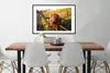 MuchoWow® MuchoWow® Gerahmtes Poster Scottish Hochlandrind Produktbild-Vorschau 3