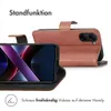 imoshion  Klapphülle Xiaomi Poco X7 Pro - Braun Produktbild-Vorschau 3