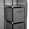 Armoire à linge, armoire pliante avec tiroirs, armoire à Voir les images du produit 7