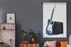 MuchoWow® Wandteppich Wandbehang Eine E-Gitarre, die an Produktbild-Vorschau 5